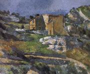 Paul Cezanne house near the valley oil painting artist